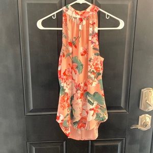 Cherry Blossom Halter Top
